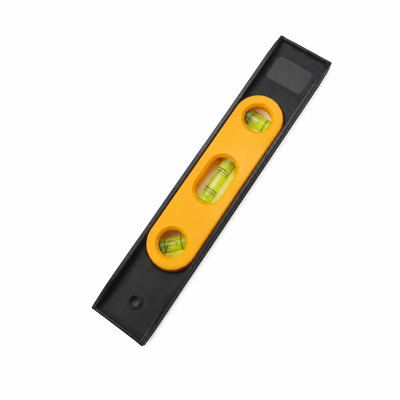 Compact Yellow Spirit Level 23 Cm Precision Bubble Gauge Straight Shooter Design No Sweat Setup For DIY Picture Hanging And Home Repair Top Shelf Accuracy Boss Grade Reliability Smooth Operation Ready To Roll For Local Handymen And Pros Everywhere