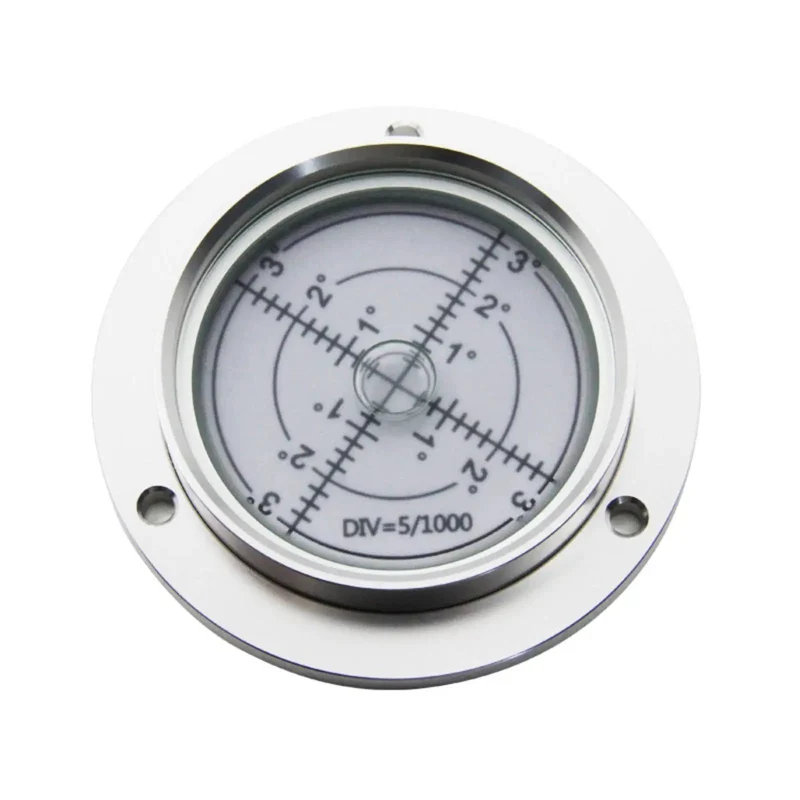 Boss Level Accuracy 80mm Round Spirit Level Featuring Concentric Calibration Rings For Dead-On Alignment Tasks Circular Bubble Gauge Built Tough For Fast Installation And Precision Checks Anywhere
