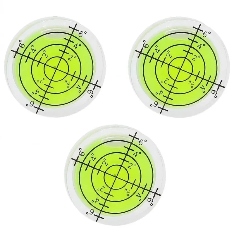 Compact Three Piece Round Spirit Level Set Featuring Bright Yellow Vials For Fast Layout And Tight Alignment On Every Job Site These Real Workhorses Are Dang Handy And Knockout Tough For Daily Trade Tasks