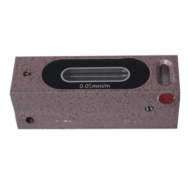 High Precision Mini Spirit Level For Bubble Machines And Professional Equipment Calibration Featuring Dead Nailing Alignment In 0.02 Or 0.05 Millimeter Per Meter Accuracy For Rock Solid Setup Tasks
