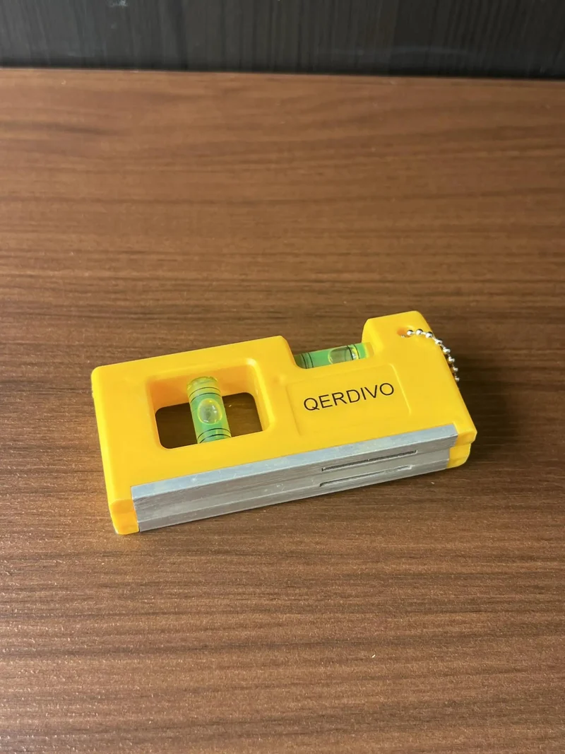 Pocket Powerhouse Spirit Level Featuring Dual Vials For Knockout Alignment On Horizontal And Vertical Planes Compact Bubble Leveler Built To Tame Rough Diy Projects In Tight Spaces