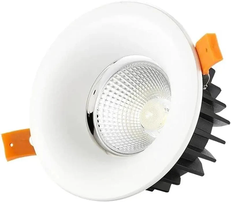 Straight Up Sleek Led Recessed Retrofit Downlight With 10W Dimmable Spotlight And Warm White 3000k Soft Glow For Kitchen Or Bathroom Ceilings No Sweat Install With Solid IP44 Rating