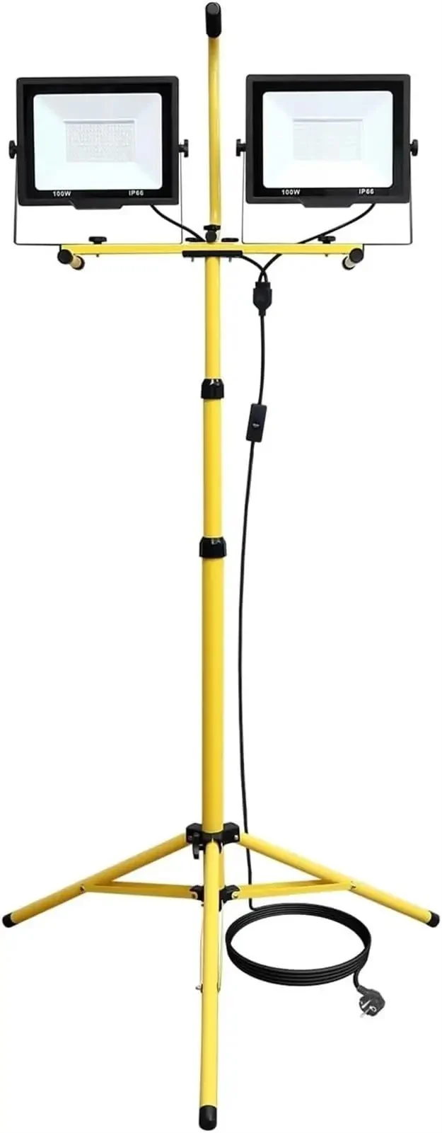 Heavy Duty Led Flood Light With Hella Bright 5000K Daylight Output And 200 Watt Equivalent Amps For Rock Solid Security Lighting Outdoors Or Indoors Using A Sturdy 100 Foot Cable Built Like A Tank For Any Rigorous Job