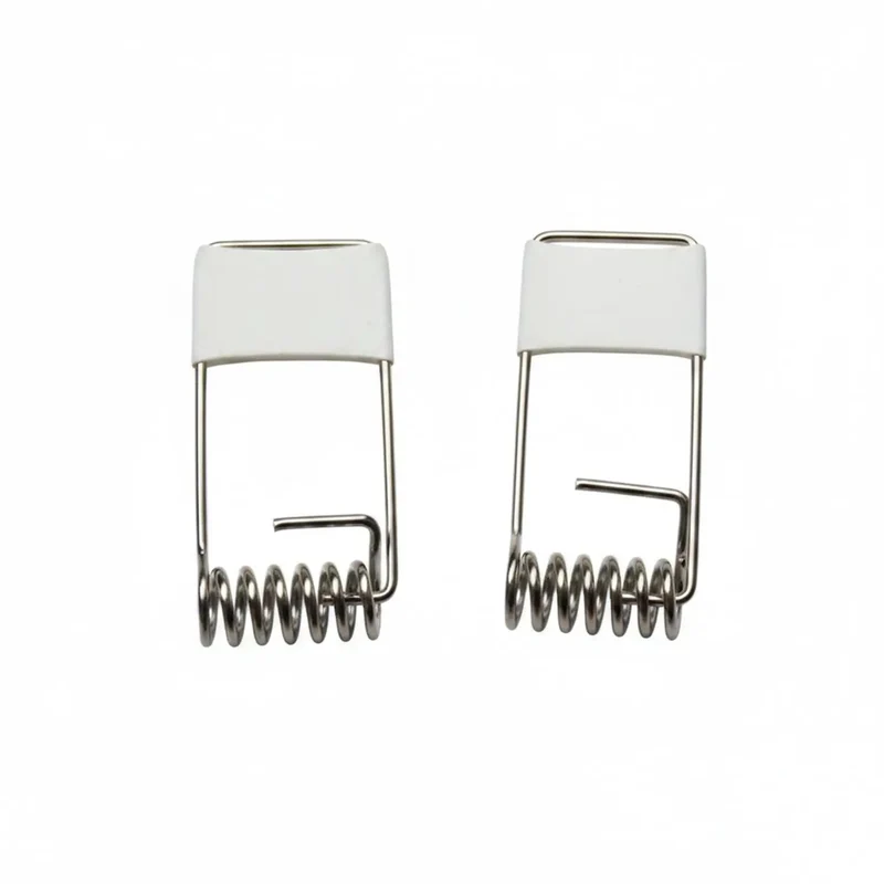 Super Tight Grip Downlight Spring Clip Silver Plastic Retention Bracket For Recessed Ceiling Light Fixtures No Sweat Trim Alignment Replacement Gear Kickass Performance For Worn Out Housings