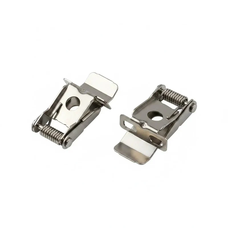 Straight Up Heavy Duty Silver Polypropylene Downlight Spring Clips For Recessed Lighting Trim Retention And Ceiling Fixture Replacement Hardware That Delivers A Hella Tight Fit Without Any Wobble