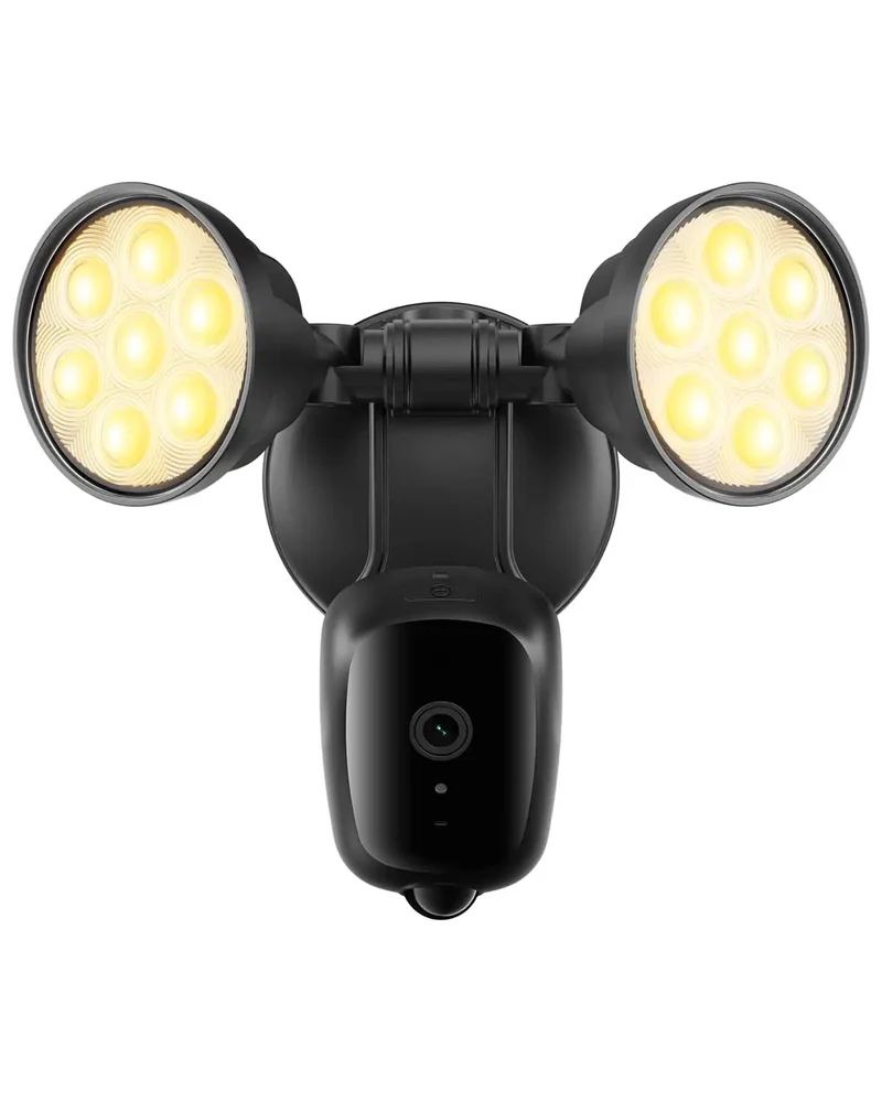 Heavy Duty Outdoor Security Camera Serving Crisp 3MP HD Clips And A Damn Sweet 3000k Warm Floodlight To Shield Your Front Porch And Sidewalk While Cutting Down Hardwired Installation Headaches And Delivering Total Peace Of Mind