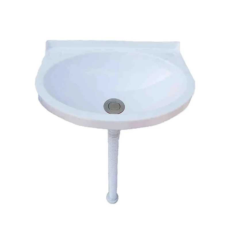Sharp Wall Mount Bathroom Sink Featuring Oval Cactus Vessel Basin And Solid Drain Kit For Sleek Cloakroom And Vanity Cabinet Bright White Ceramic Surface Fast Install Space Saving Layout For Tight Quarters