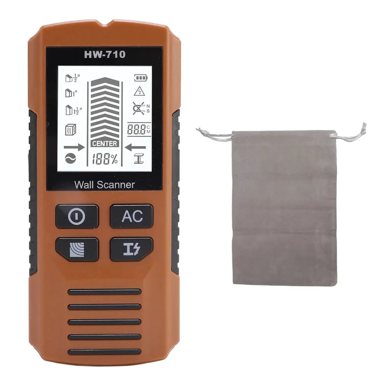 Pro Grade 3 Mode Wall Stud Finder Scanner Locates Wood Metal And AC Wire With Nailing Precision Deep Scan To 80mm Game Changer For Homes Runs Smooth On Painted Wallpaper And Slat Surfaces