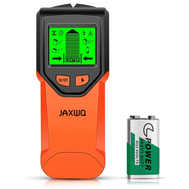 Heavy Duty Wall Stud Finder Delivering Dead On Accuracy For Straight Shot Drywall Scanning And Reliable Wood Beam Detection With Top Shelf Build Quality Plus Bright Led Display