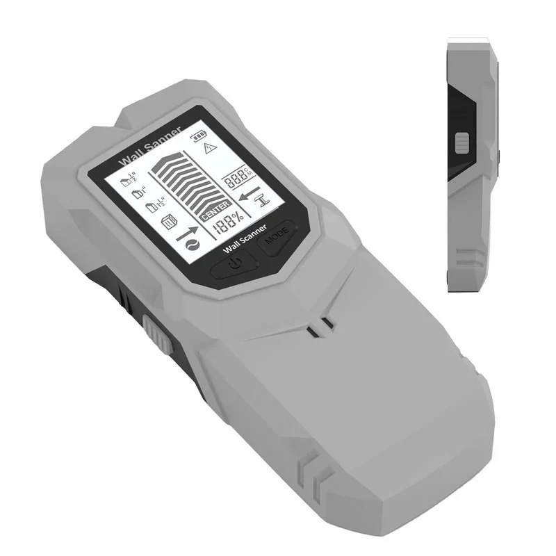 Sturdy Wall Scanner With Crisp LCD Display And Thumping Audio Alert For Catching Wood Metal And AC Wires Inside Drywall Or Ceilings Sweet Deal For Weekend Grinders