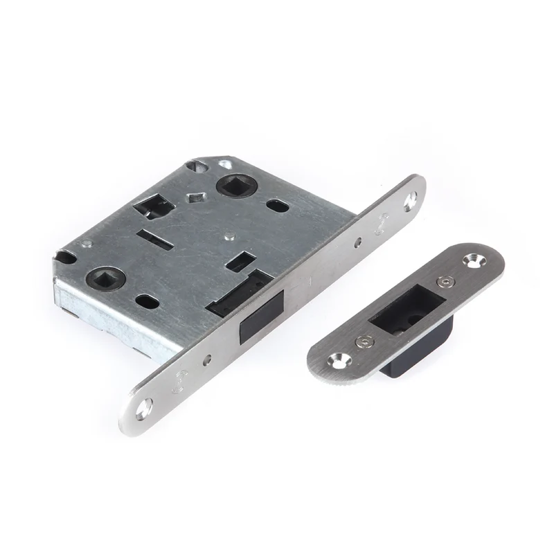Béquille magnétique avec option de verrouillage entraxe 70 mm nickel satiné