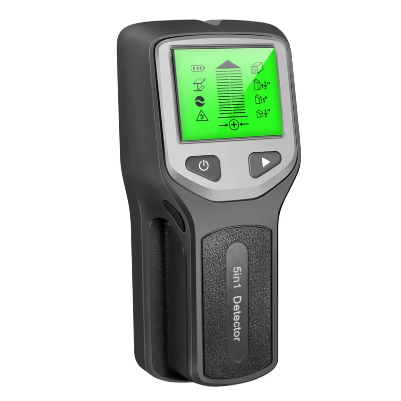 Pro Setup Cordless Stud Finder With Bright Lcd Display Quickly Finds Wood Frames Concealed Rebar And Live Ac Wires For Zero Hassle Drywall Work Tough Rubberized Shell Grips Like A Glove For Solid Results Always