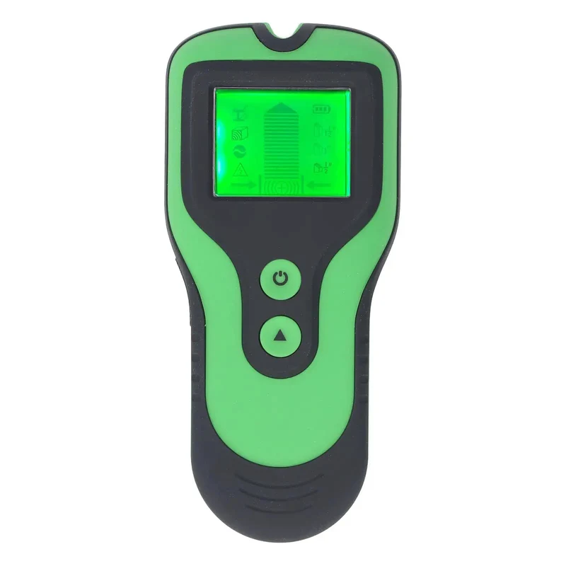 Heavy Duty Stud Finder Wall Scanner With Hella Sensitive Detection And Five Precision Scanning Modes For Locating Wood Beams AC Wires And Deep Embedded Joists Featuring Reliable Lcd Screen And Loud Sound Alarm Signal