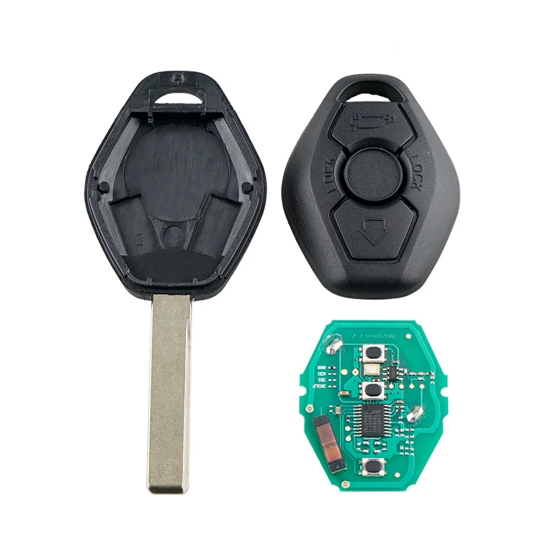 Clé Vierge Id44 Bmw E36 E38 E39 E46 M5 M3 X5 EWS SERIE 3 5 7 M5 M6 électronique ID44 433 mhz
