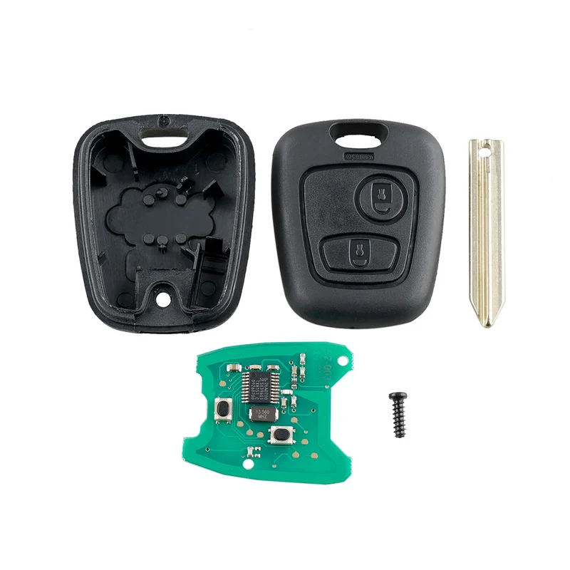 Clé électronique Citroen Xsara Picasso Berlingo Peugeot Partner avant 2008 ID46 433 mhz Lame SX9