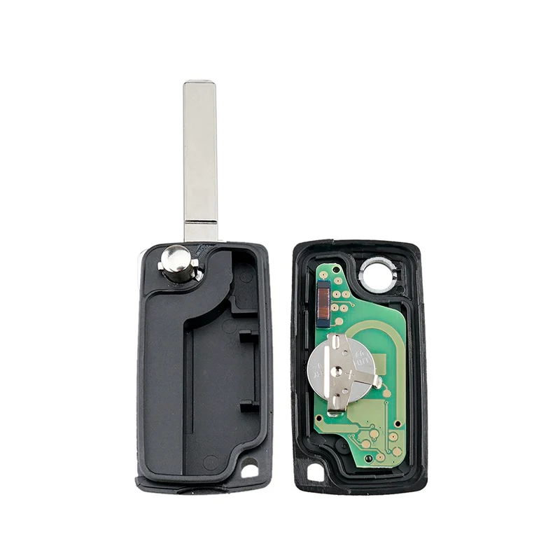 Clé télécommande Peugeot 308 3008 5008 Partner Expert électronique vierge ID46 0536 FSK HU83 2 boutons