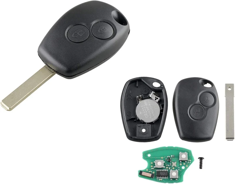 Clé télécommande vierge Renault Clio 3 Modus Kangoo 2 master ID46 433 mhz