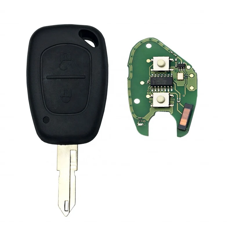 Clé télécommande éléctronique Renault Kangoo Master Traffic ID46 433MHZ