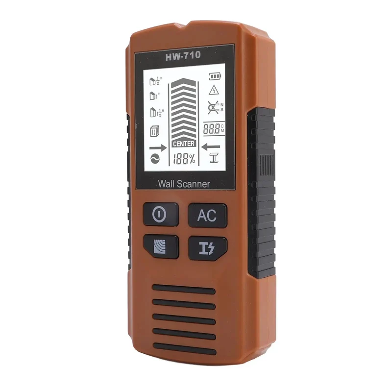 Heavy Duty Wall Stud Finder Featuring LCD Backlit Display With Three Switchable Scan Modes For Spotting Wood And Metal Studs Deeper Than Ever Perfect For Gritty DIY Warriors Seeking Flawless Accuracy On Any Wall Type Every Single Time