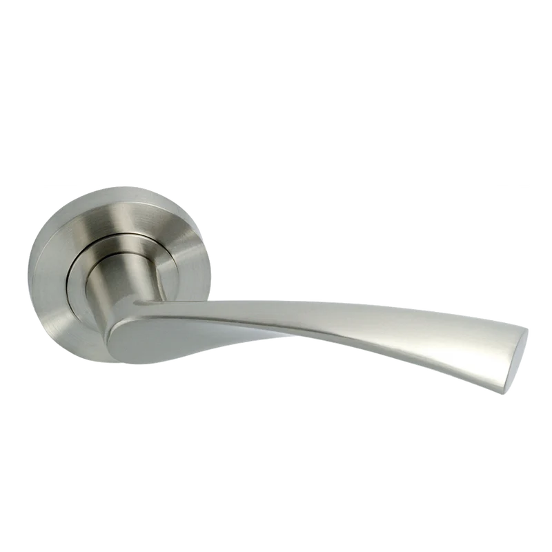 Poignée de porte Ola modèle « 130 » en aluminium avec rosace ronde