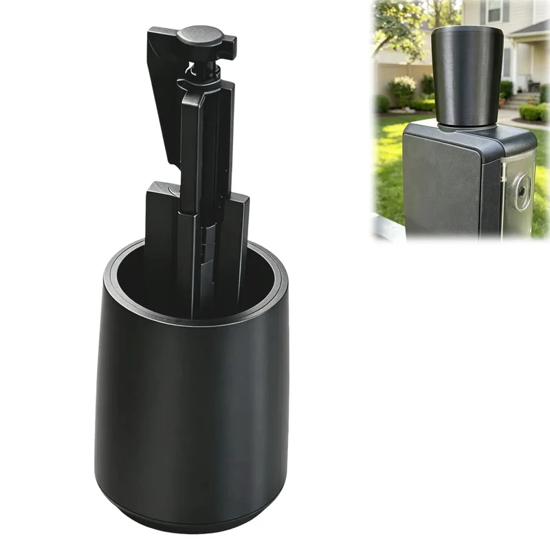 Heavy Duty Replacement Top Pull Latch Knob Compatible With MagnaLatch Series 3 Gate Handles Straightforward Outdoor Fence Repair Quick Swap Solution Built Tough To Replace Trashed Knobs Complete No Fuss Upgrade