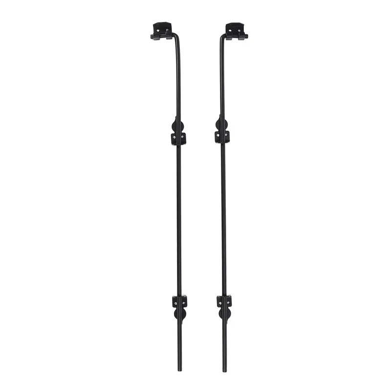 Savage Strength 36 Inch Gate Ground Latch System Built With Heavy Gauge Alloy Steel Drop Rod That Resists Bending And Breaking For Backyard Gates Truck Fences And Farm Entries With Bulletproof Reliability