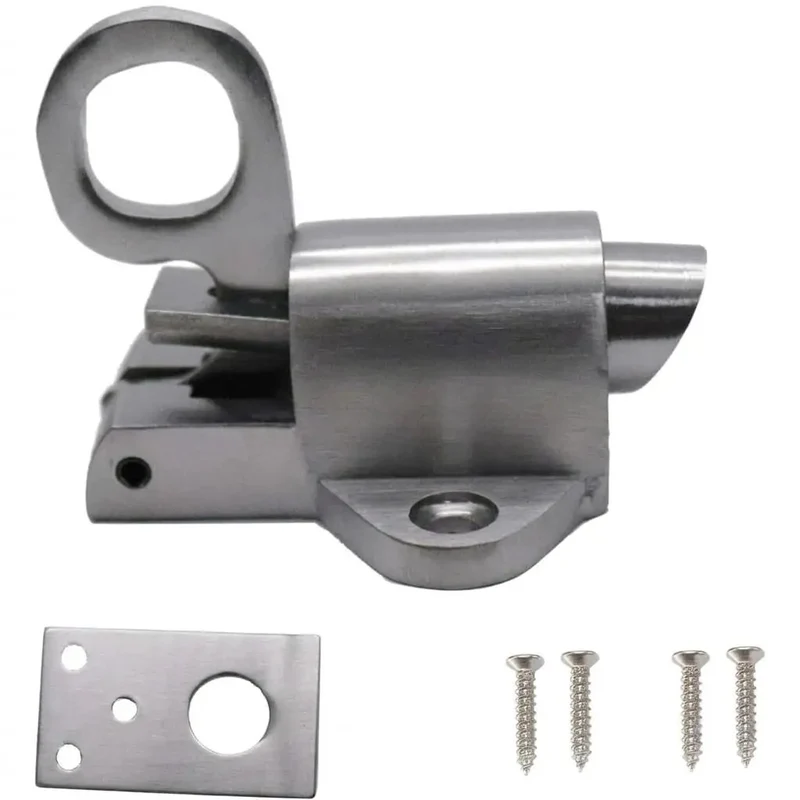 Heavy Duty Stainless Steel Trailer Gate Spring Latch Automatic Tongue Down Build Tough No Fuss Fence Closure Rock Solid Everyday Security Gear That Sets Up Smooth And Secure
