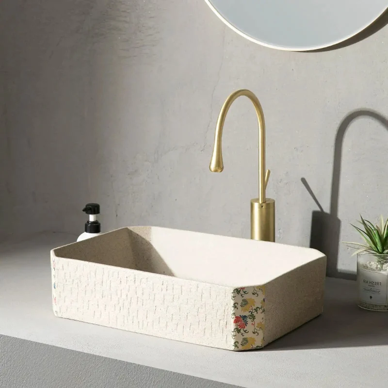 Fresh Modern Artistic Bathroom Vessel Sink Featuring A Slick Ceramic Finish And Top Tier Above Counter Washbasin Design Ideal For Indoor Or Outdoor Spaces With Hella Solid Construction And Smooth Lines For A Clean Balcony Basin Refresh
