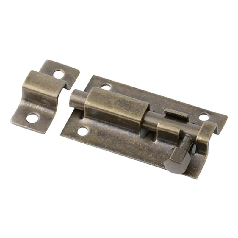 Heavy Gauge Stainless Steel Sliding Security Snap Lock for Doors and Gates Rust Resistant Tough as Nails Latch for Sheds Kennels Cabinets Windows and Fridge Doors Solid Slide Catch