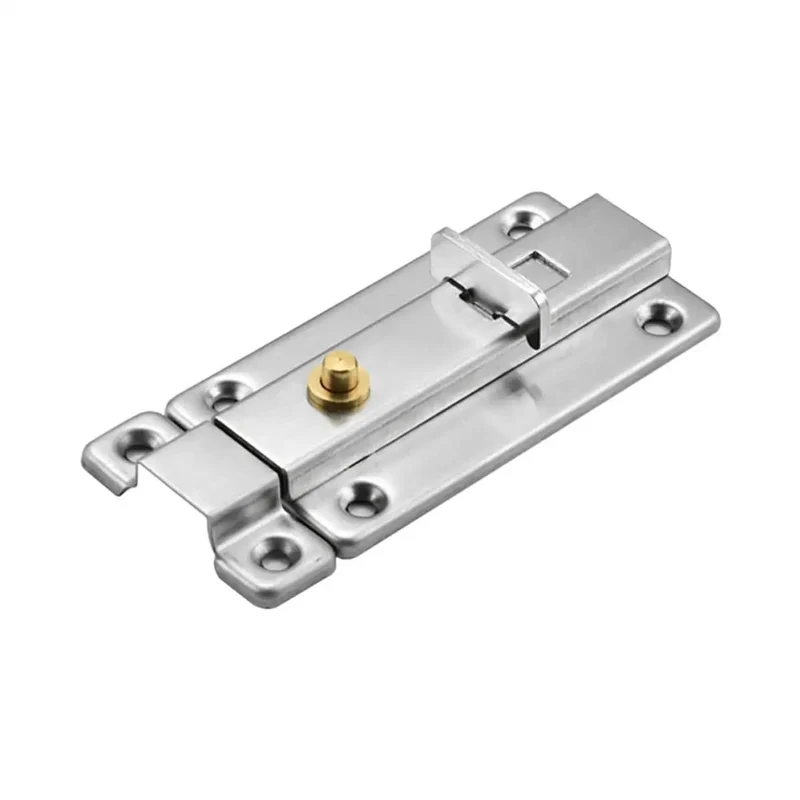 Heavy Duty Stainless Steel Automatic Spring Door And Gate Latch Low Profile Security Slide Bolt Works Super Smooth Zero Hassle Weekend Setup For Yard Gates And Fences