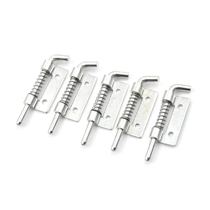 Tough As Nails Spring Bolt Latch Lock With Push Button Safety Catch For Doors Gates And Cabinets Rock Solid Metal Hardware That Swings Open Clunks Shut Smoothly Built To Handle Rugged Daily Use