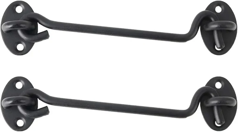 Stainless Steel Gate Hook And Eye Latch With Tough As Nails Build For Barn Doors Cabinet Windows And Outdoor Sheds Rustproof Hardware That Snaps Right Into Place And Keeps Your Setup Secure Through Any Season Or Storm