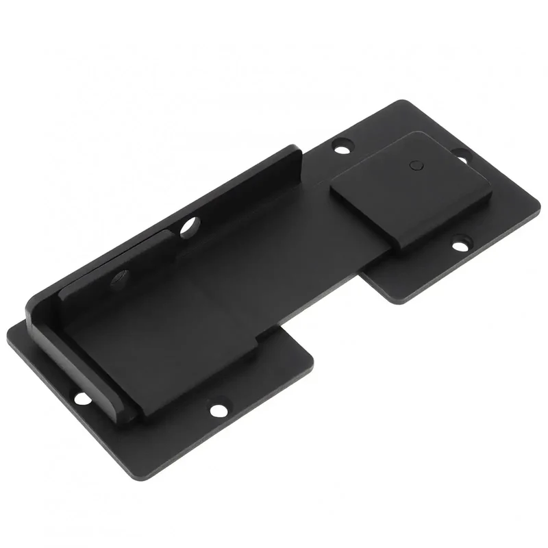 Big Time Security Seven Point Six Inch Aluminum Flip Latch Lock For Exterior Gate And Door With Heavy Duty Alloy Build For Ridiculously Strong Residential Hardware Setup