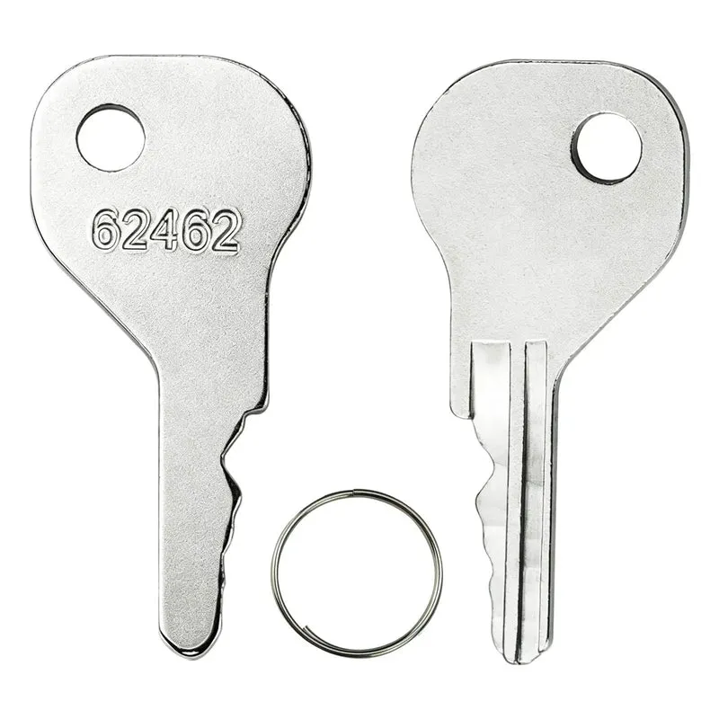 Premium Heavy Duty Replacement Keys For Pool And Garden Gate Magnetic Safety Latches Compatible With Original Series Guaranteed Smooth Operation Effortless Install Two Pack
