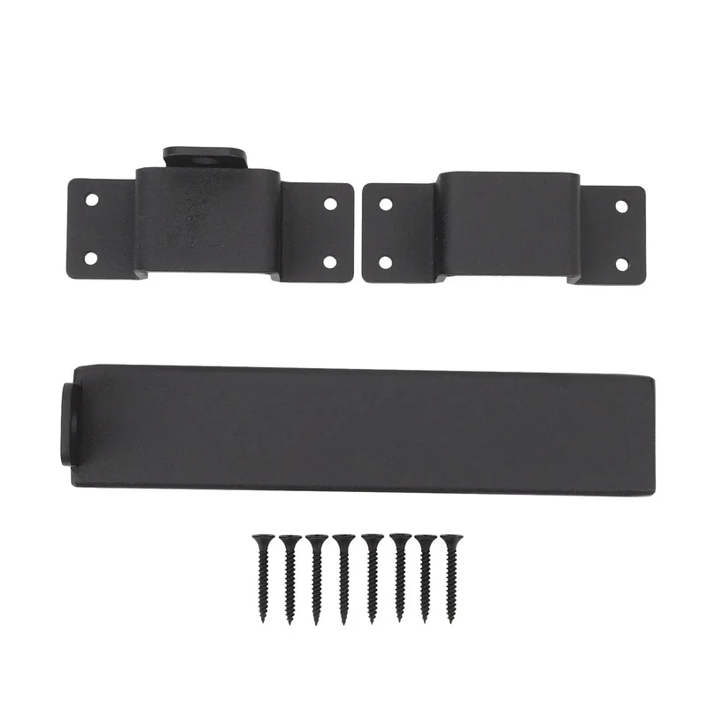 Badass Heavy Duty Carbon Steel Slide Gate Latch Lock With Reinforced Padlock Hole For Fence Shed Barn Yard Security Bolt Rust Proof Outdoor Hardware Upgrade