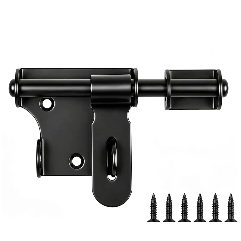 Built Different 4 Inch Slide Barrel Bolt Gate Latch Crafted From Solid Corrosion Resistant Stainless Steel For Weather Proof Barn Fence Pad And Shed Security
