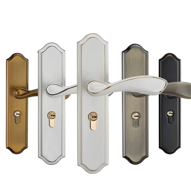 Badass Green Bronze Zinc Alloy Interior Door Lock Handles European Style Room Security Bolt Fits Home Entry Way Gate Lock Furniture Hardware Built Like A Tank Grab Yours Now