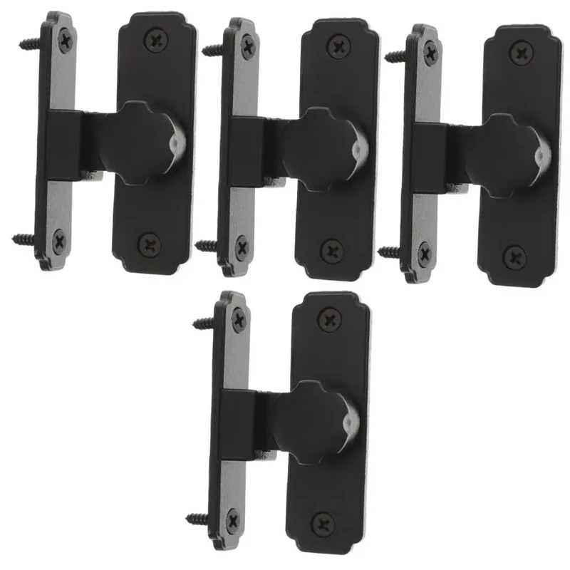 Four Pack Heavy Duty Sliding Door Lock With A Rock Solid 90 Degree Lever And Built Tough Construction Delivering Badass Security For Barn Bedroom Cabinets And Screens While Guaranteeing No Sweat Installation