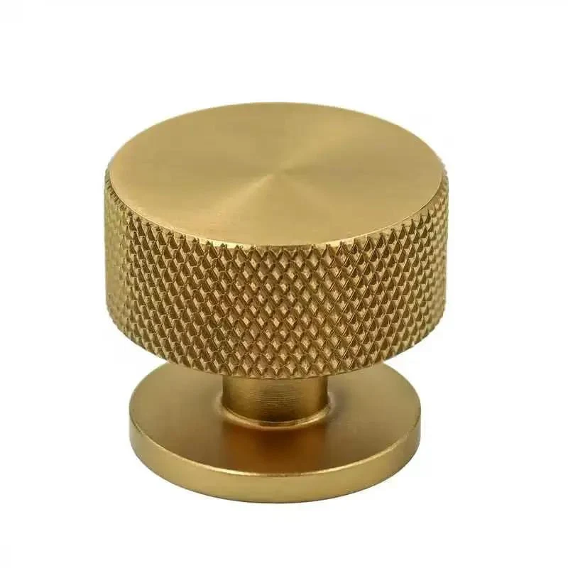 Kick Up Your Kitchen Game With These Solid Modern Brushed Brass Cabinet Knobs Perfect For Drawers And Cupboards Snag This Top Tier 10 Pack Hardware Set For A Fresh Upgrade