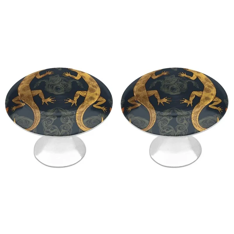 2 Pack Round Cabinet Knobs And Drawer Pulls 1.1 Inch Heavy Duty Stainless Steel Hardware For Kitchen Cabinets And Dressers Smooth Finish Quick Swap Solid Build For Home Glow Up