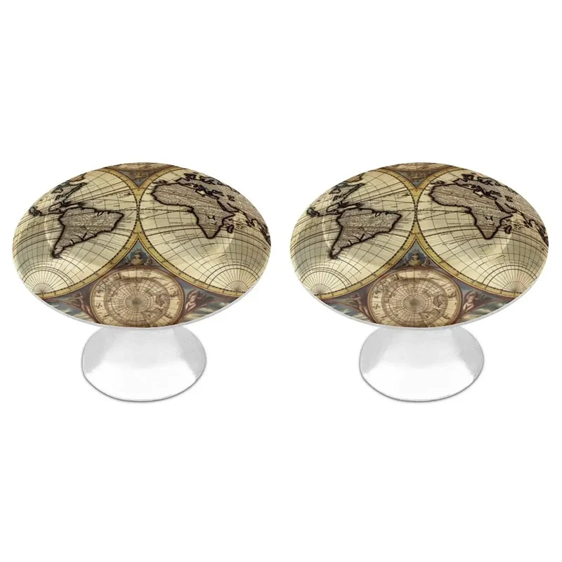 Slick Antique Stainless Steel Cabinet Knobs And Round Drawer Handles Two Pack For Kitchen Bedroom Furniture Upgrades Next Level Decor Accents Durable Metal Pulls For Home Cabinetry Renovations Classic Vintage Style Hardware Kit
