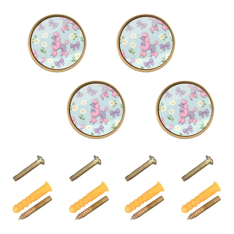 Top Shelf Round Gold Cabinet Knobs And Drawer Pulls Four Pack Sleek Zinc Acrylic Hardware Hefty Kitchen Cupboard Swap Quick Install Modern Vanity Accents Solid Build Knockout Design For Home Renovation Projects Upgrade