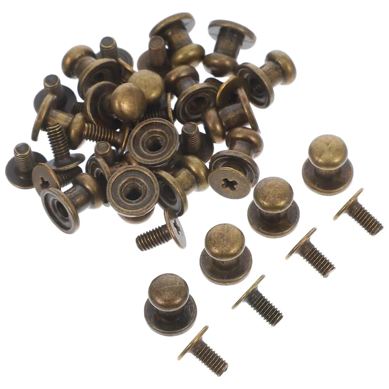 50 Piece Vintage Zinc Alloy Drawer Knobs Straight Up Durable Mini Cabinet Hardware Pulls For Boxes And Dressers Smooth Antique Bronze Finish Hassle Free Install