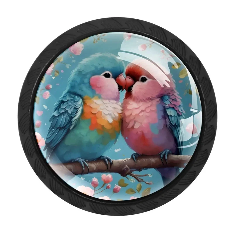 Top Shelf 4 Pack Cute Bird Cabinet Knobs And Drawer Pulls Featuring Slick Crystal Glass Finish And Hella Sturdy Rust Proof Hardware For Kitchen Cupboards Dressers And Wardrobes That Truly Vibe With Your Space