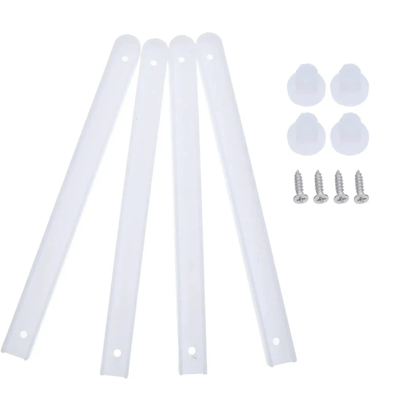 Built Like A Tank White Drawer Sliders Kit With Screws Side Mount Cabinet Runners Smooth Gliding Heavy Duty Glide Rails No Sweat Install Home Furniture Upgrade Must Have