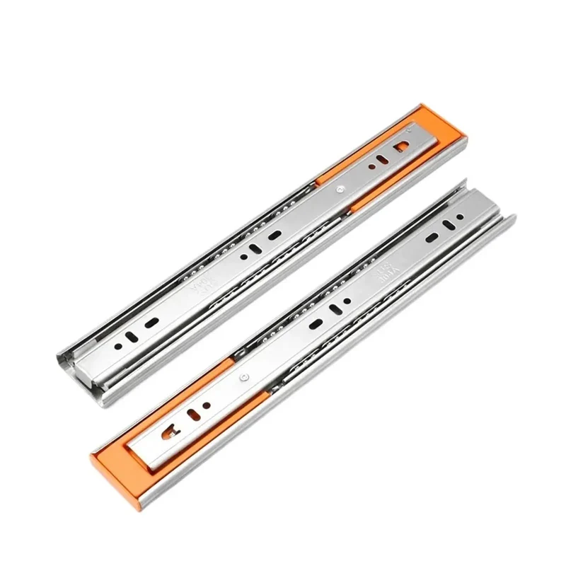 Heavy Duty Stainless Steel Drawer Slides Featuring Dang Smooth Soft Close System Over Three Section Full Extension Tracks For Rock Solid Cabinet Hardware Upgrades
