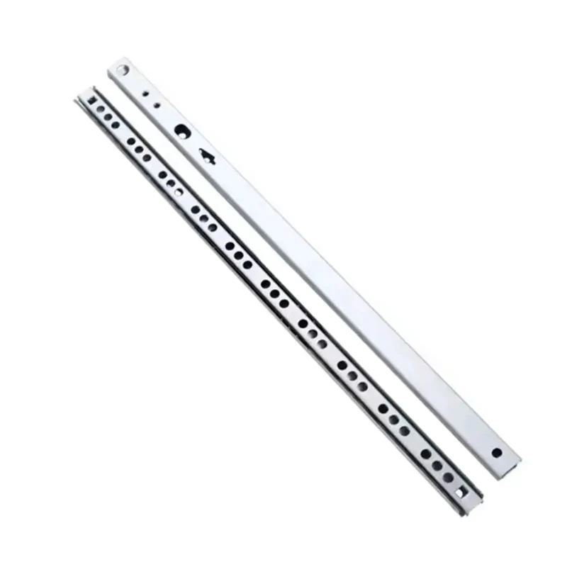 Built Solid Side Mounted Ball Bearing Drawer Slides Twin Pack Full Extension Cabinet Hardware Buttery Smooth Glide Designed For Easy Furniture Upgrades And No Fuss Reliable Daily Performance