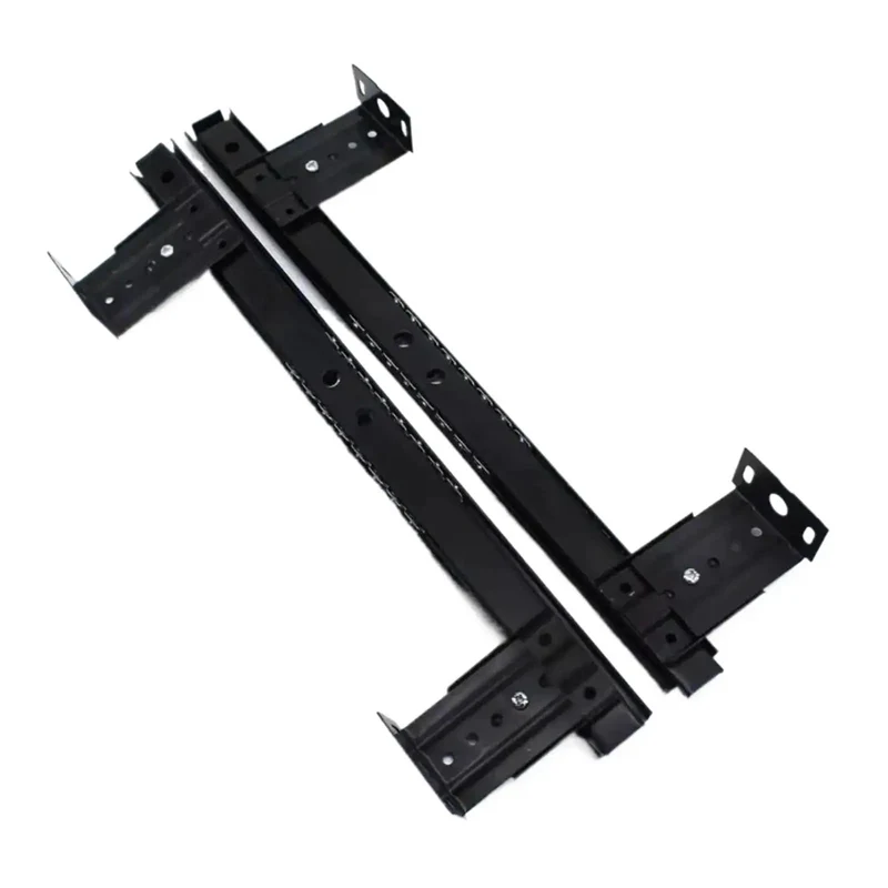 Heavy Duty Double Row Ball Bearing Cabinet Drawer Slides Side Mount Cold Rolled Steel Runners Full Extension Adjustable Hardware Built Tough And Runs Slick As Butter Pair