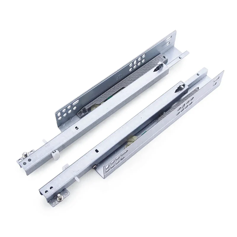 Heavy Duty Soft Close Drawer Slides Full Extension Undermount Runners For Cabinets Adjustable Concealed Glide Rails One Pair Zero Drama Closing Built Tough To Handle 75 Pounds No Sweat Easy Install