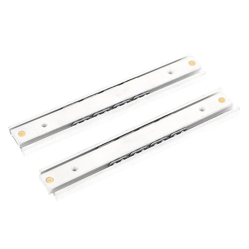 Side Mounted Double Row Ball Bearing Drawer Slides 2 Pack Straight Up Heavy Duty Full Extension Cold Rolled Steel Cabinet Glides Deliver Rock Solid Durability With Zero Friction Glide For Quick Cabinet Upgrades